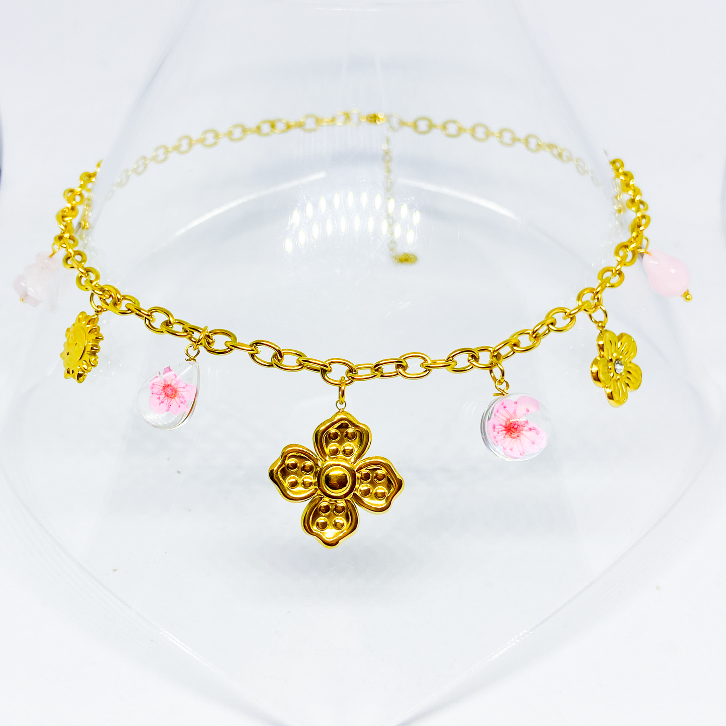 Collier DANIKA gold/rose