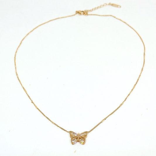 Collier EULALI rose gold