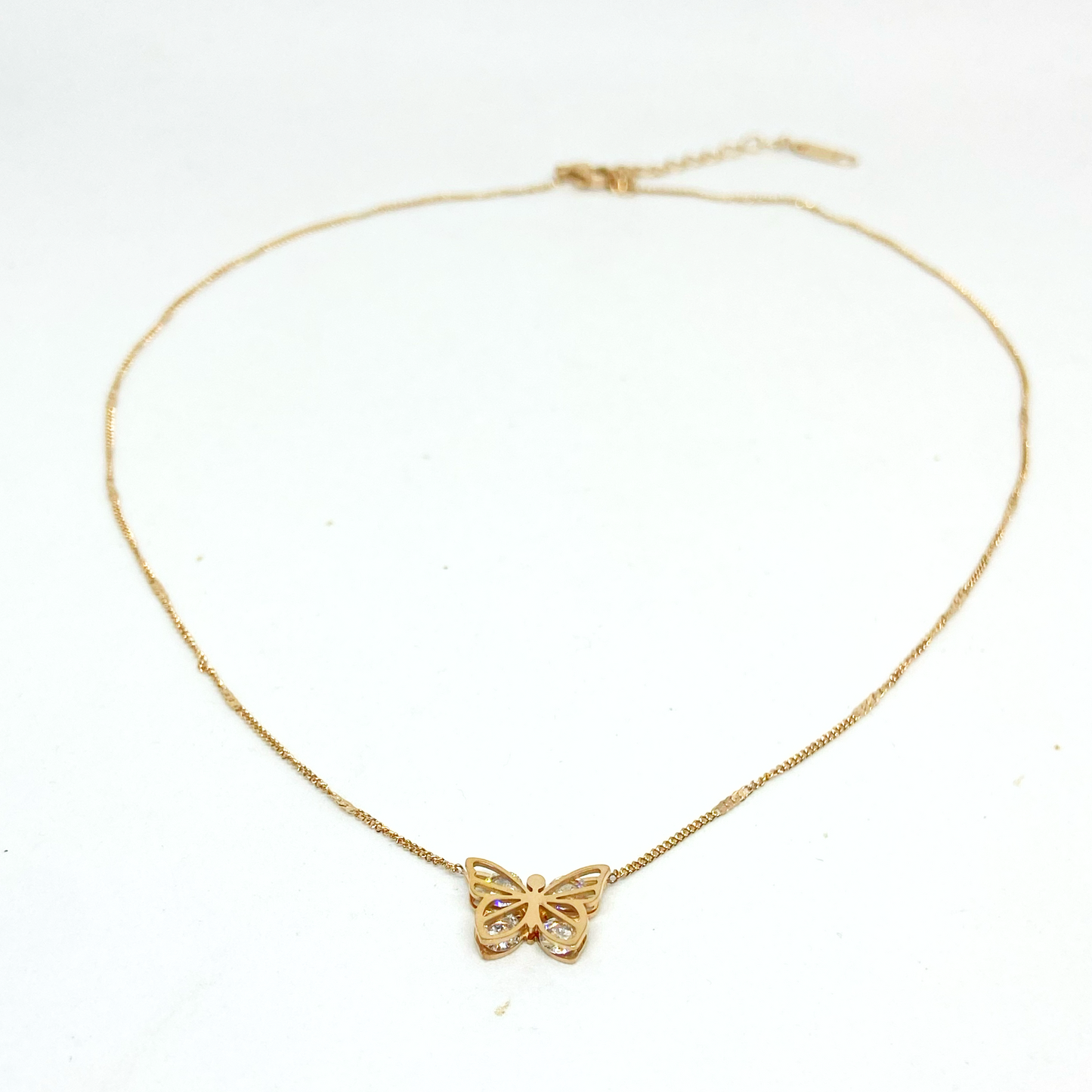 Collier EULALI rose gold