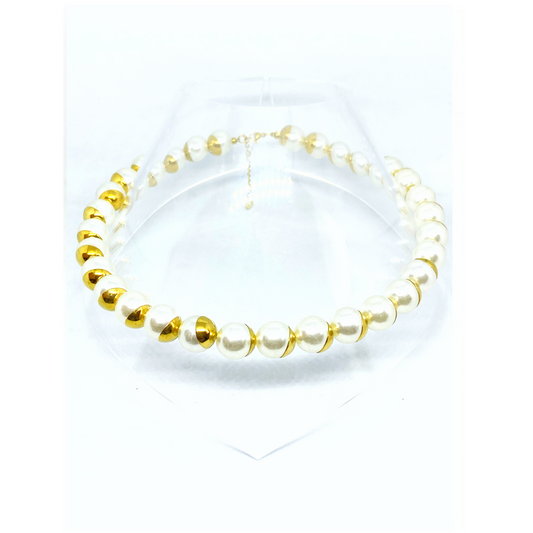 Collier GIA gold