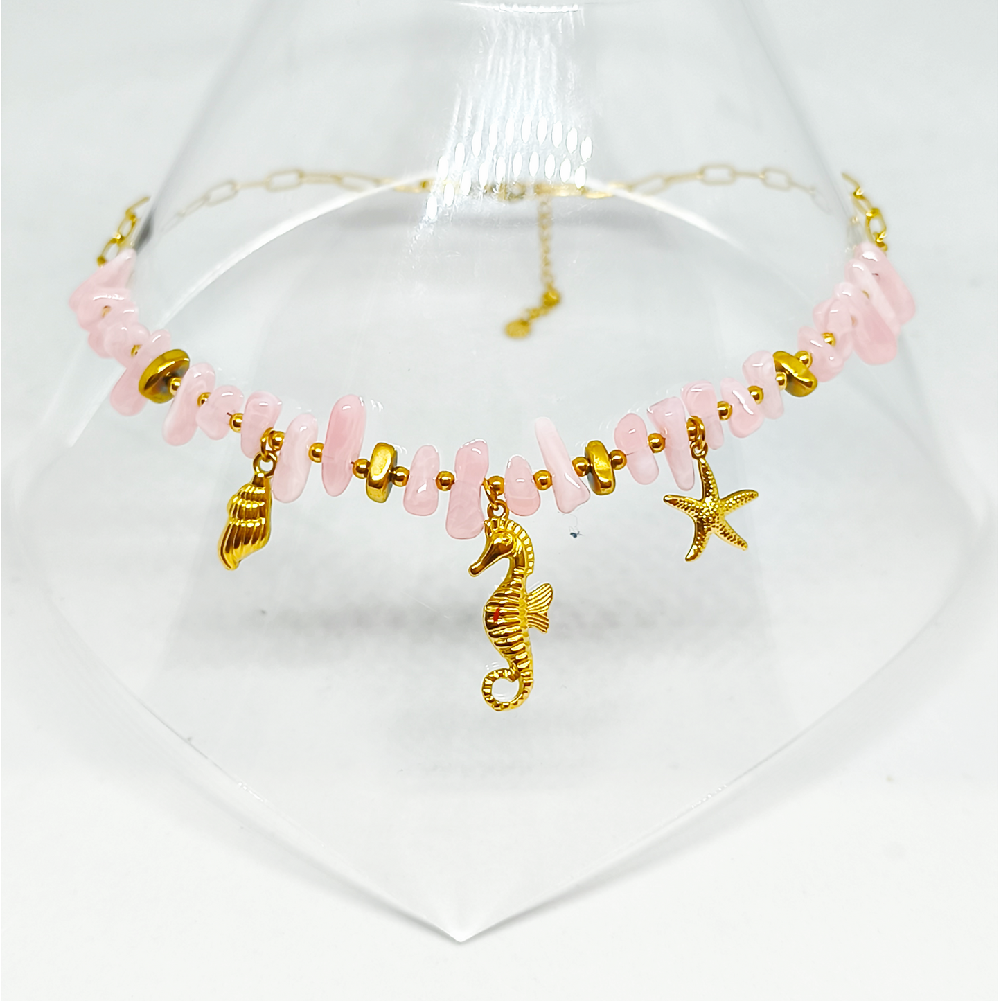 Collier HÉRA gold/rose