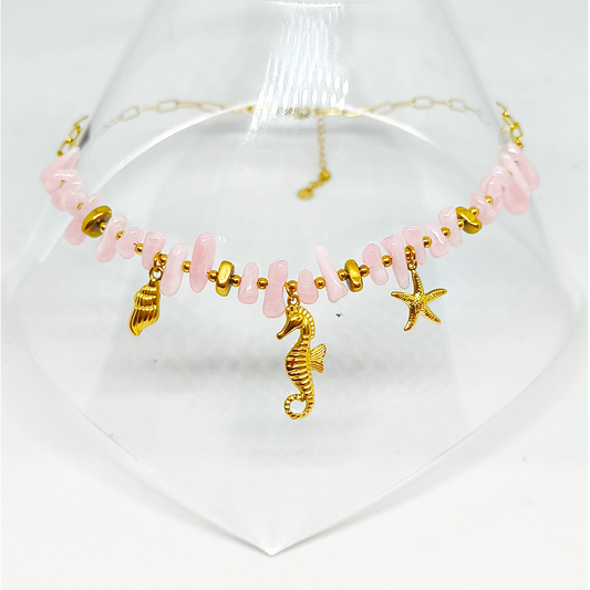 Collier HÉRA gold/rose