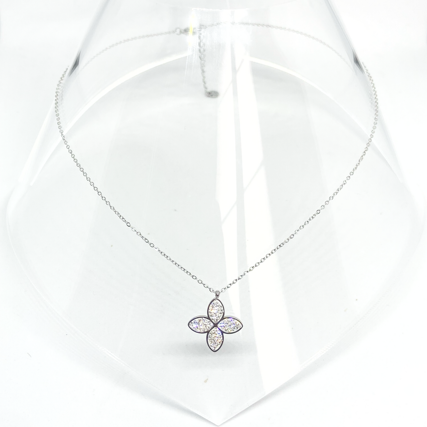 Collier LILYA sylver