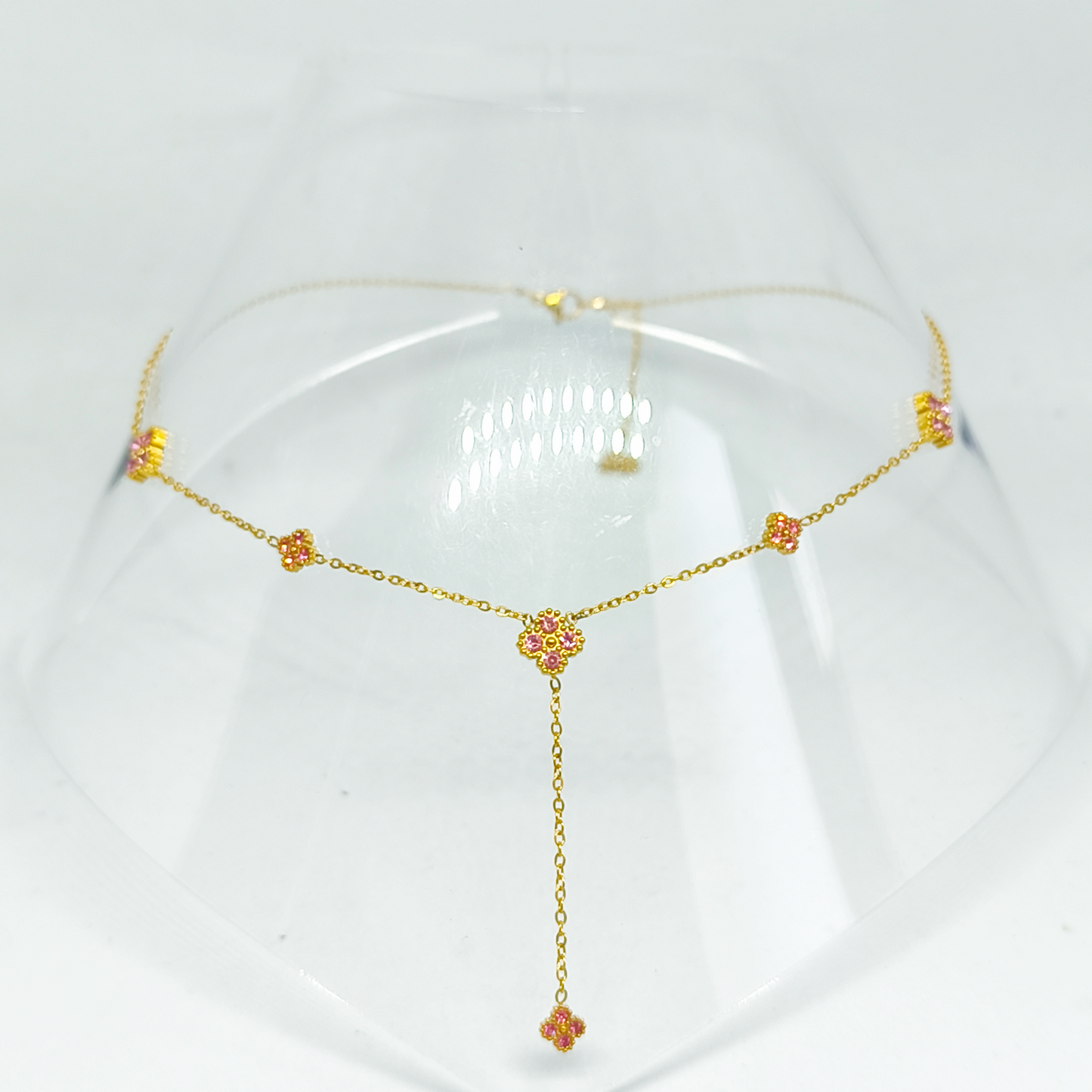 Collier ISA gold/rose