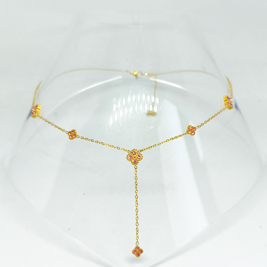 Collier ISA gold/rose