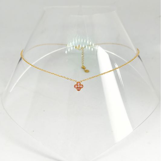 Collier LALY gold/rose pâle