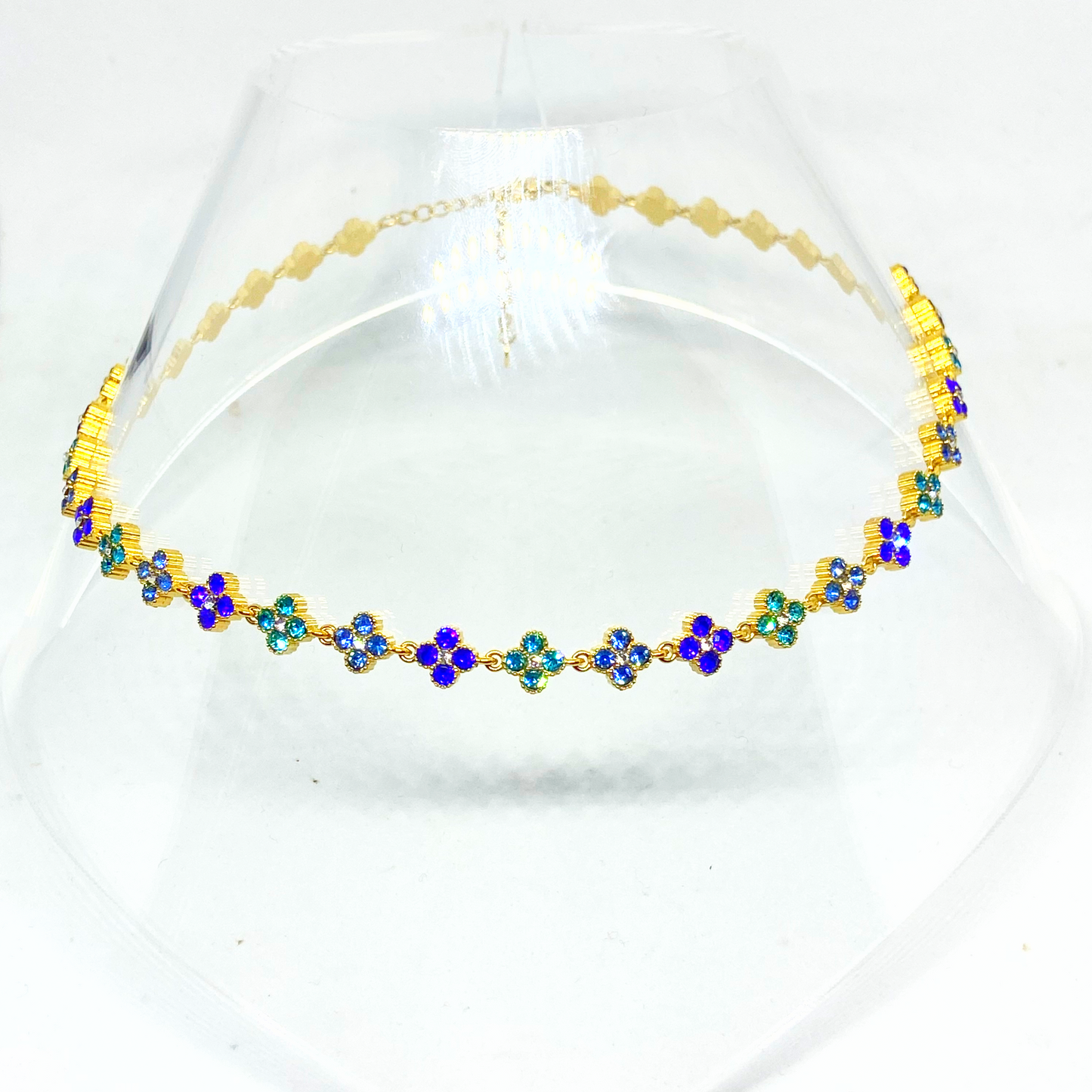 Collier MELANIA gold/ multibleu