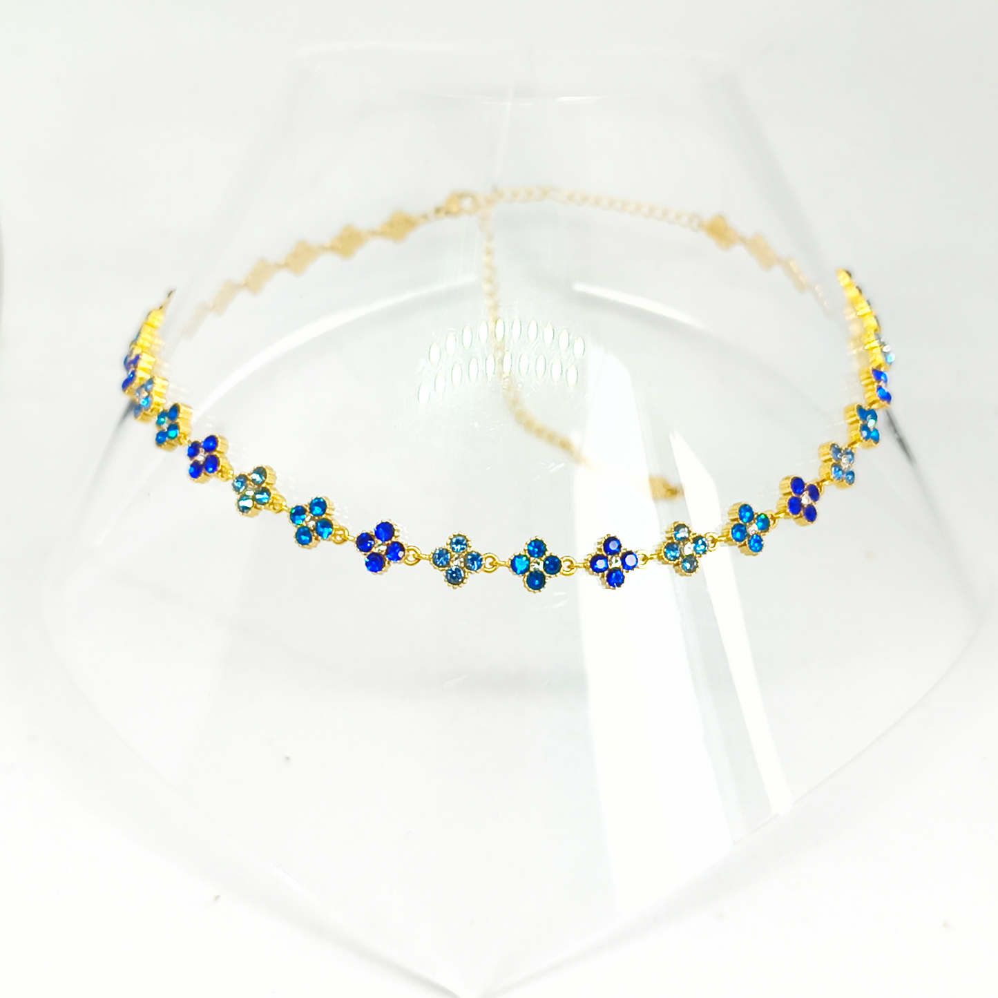 Collier MELANIA gold/multibleu 2