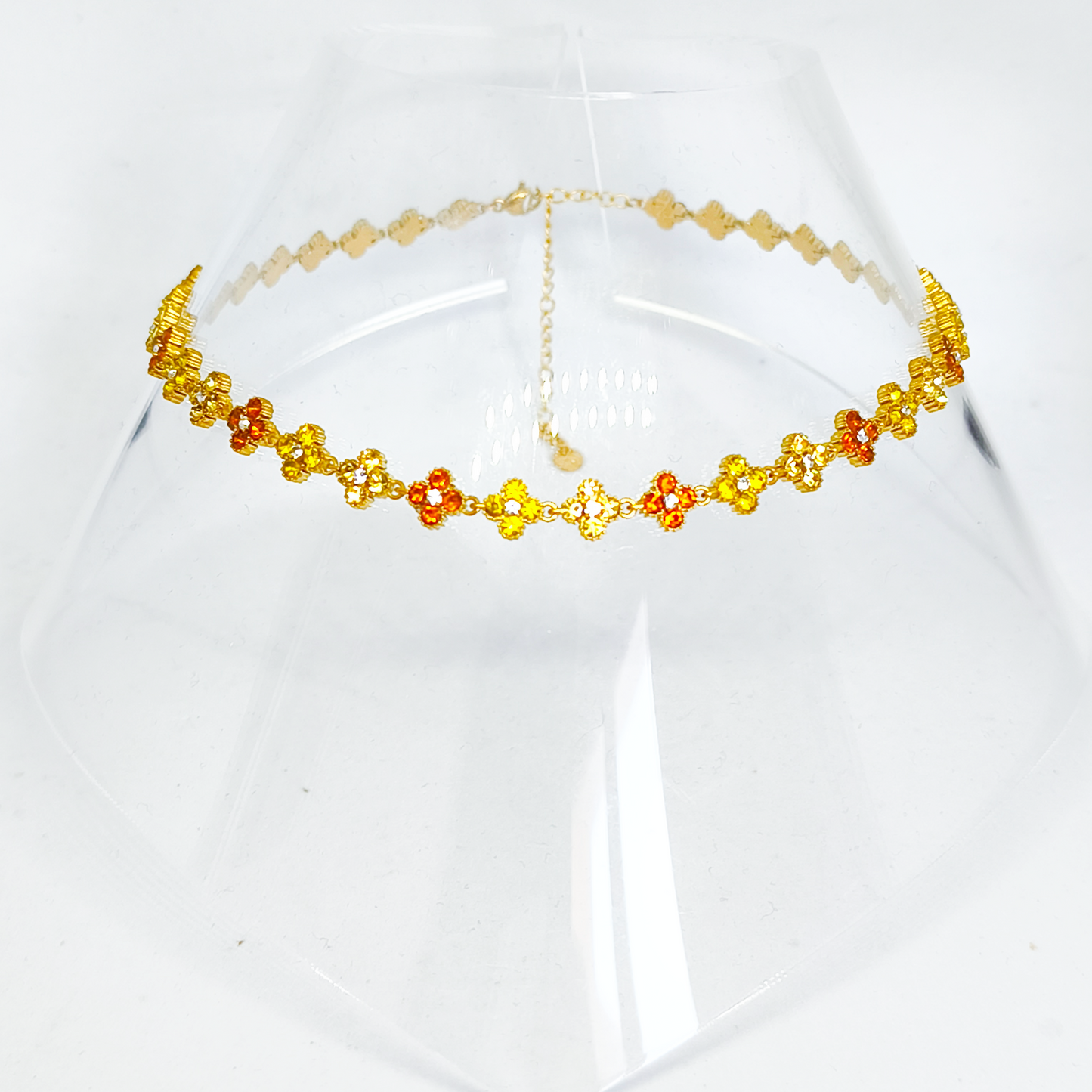 Collier MELANIA gold/multiorange