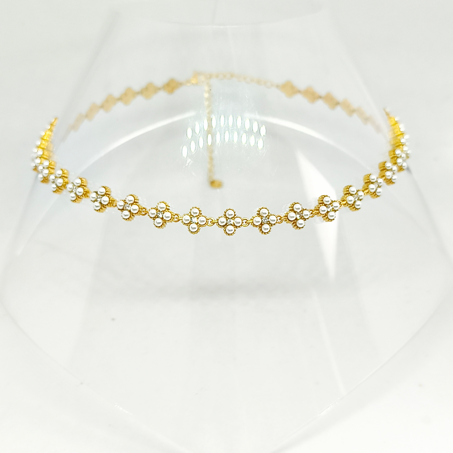 Collier MELANIA gold/ perle