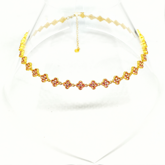 Collier MELANIA gold/rose pâle