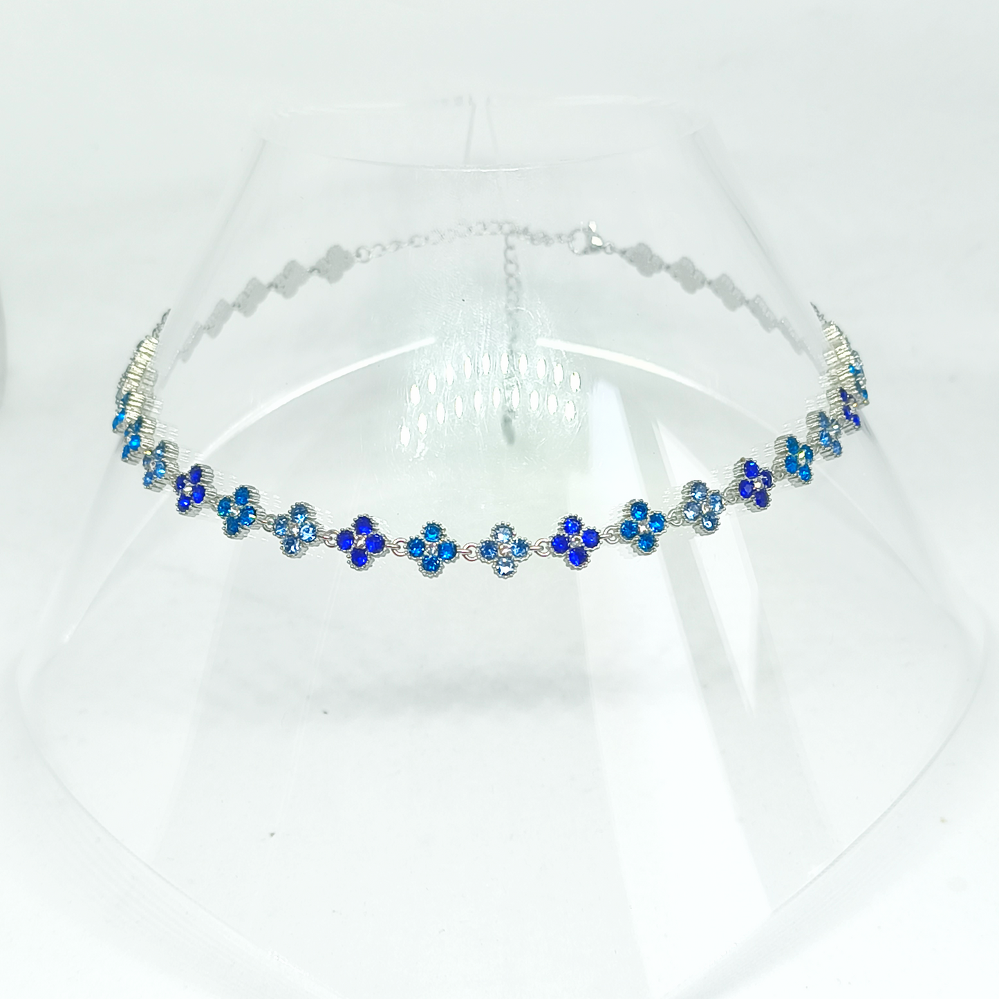 Collier MELANIA sylver/multibleu