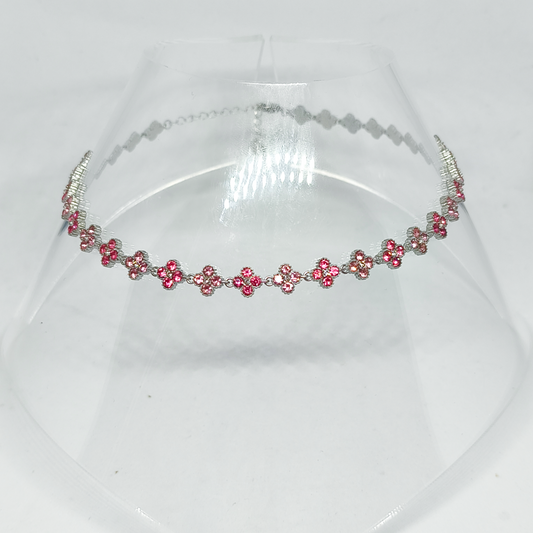 Collier MELANIA sylver/multirose