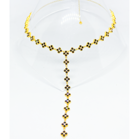 Collier TELMA gold/black