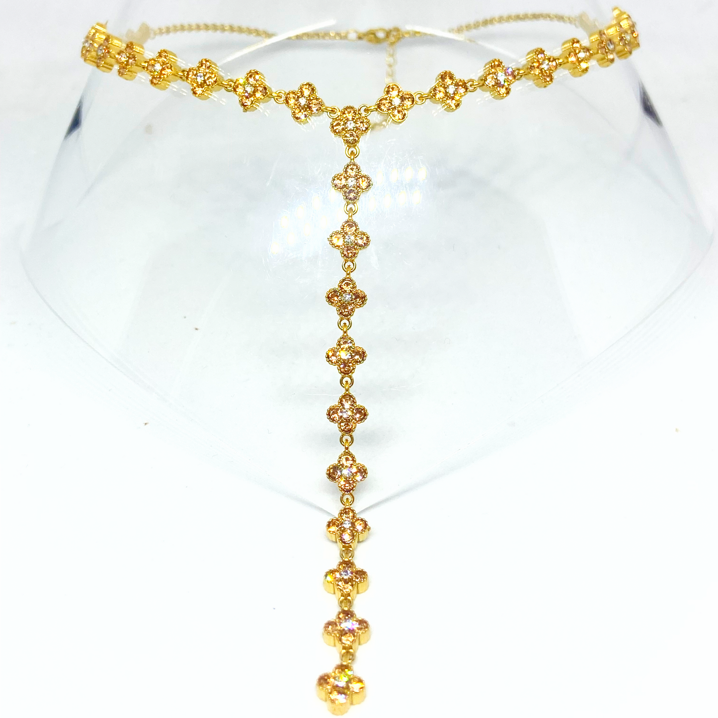 Collier TELMA gold/champagne