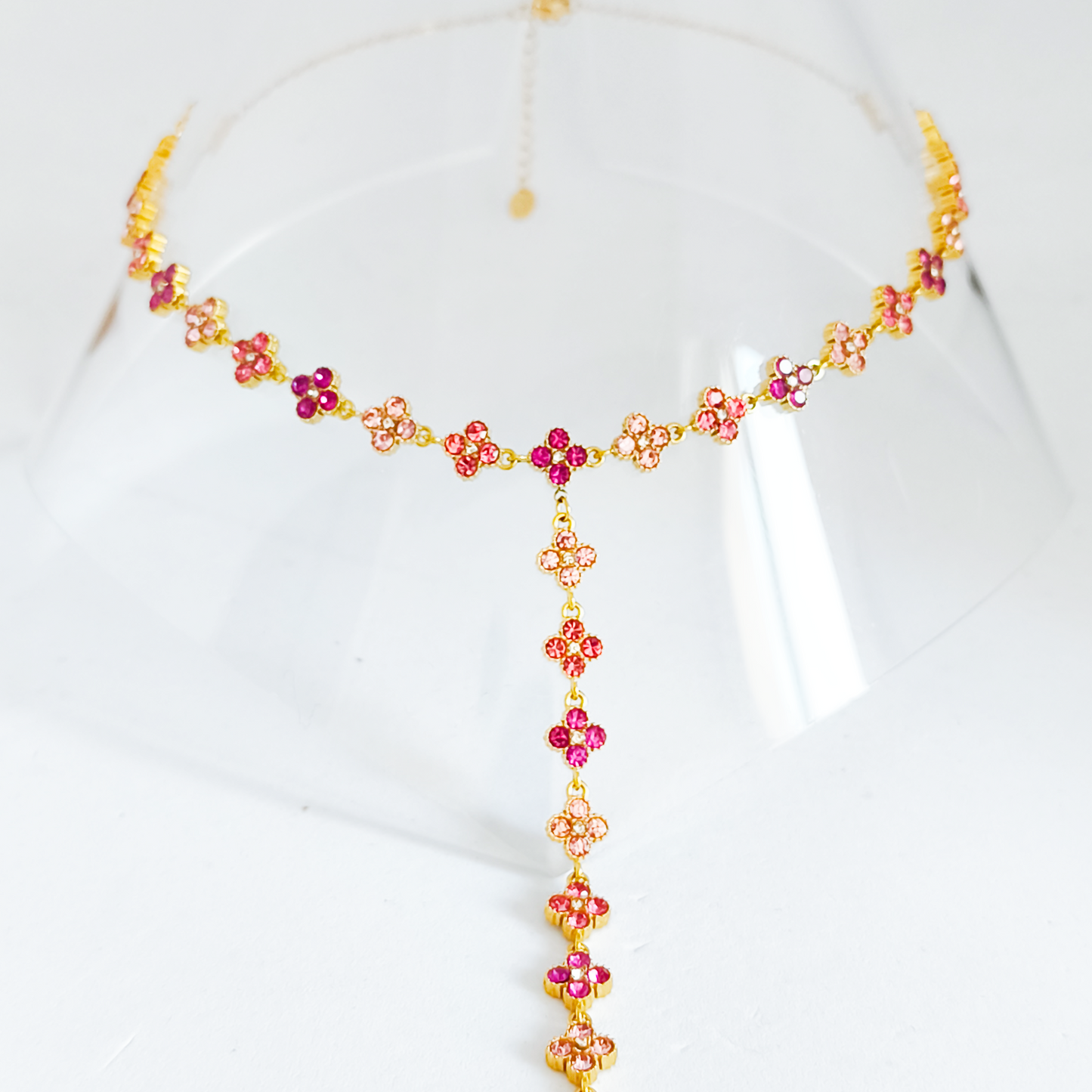Collier TELMA gold/multirose 2