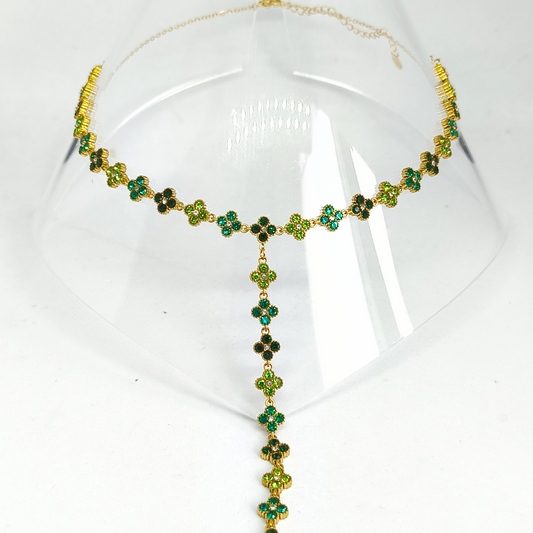 Collier TELMA gold/multivert