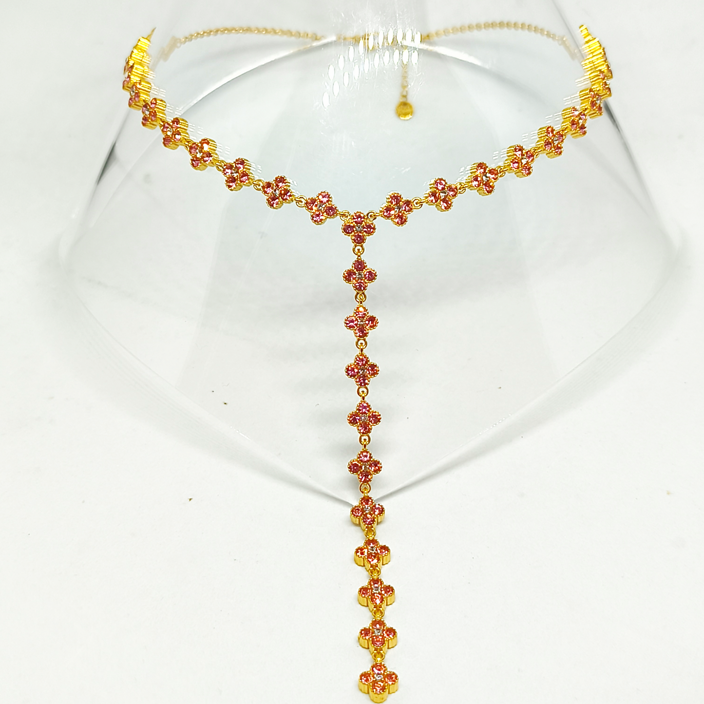 Collier TELMA gold/rose pâle