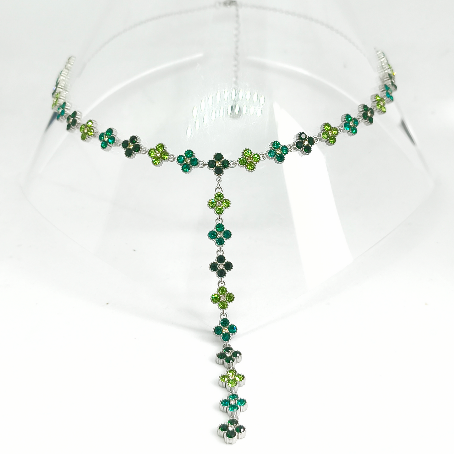 Collier TELMA sylver/ multivert