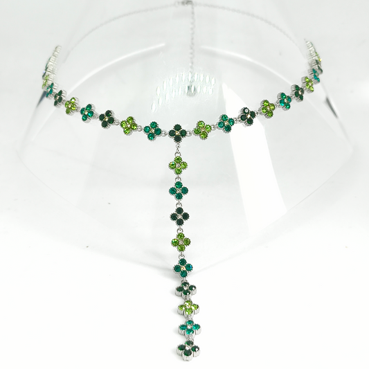Collier TELMA sylver/ multivert