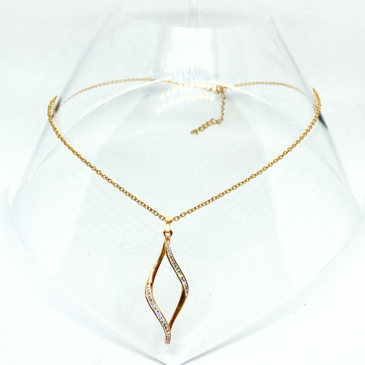 Collier VILMA rose gold