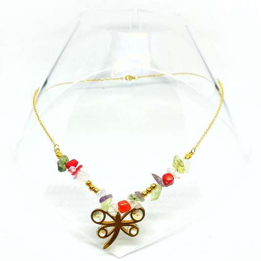 Collier ZENA gold/multicolor