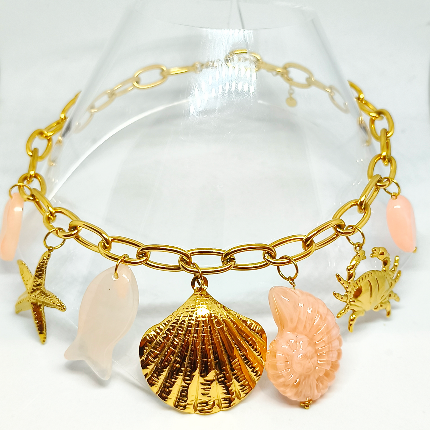 Collier ZOÉLIE gold/rose
