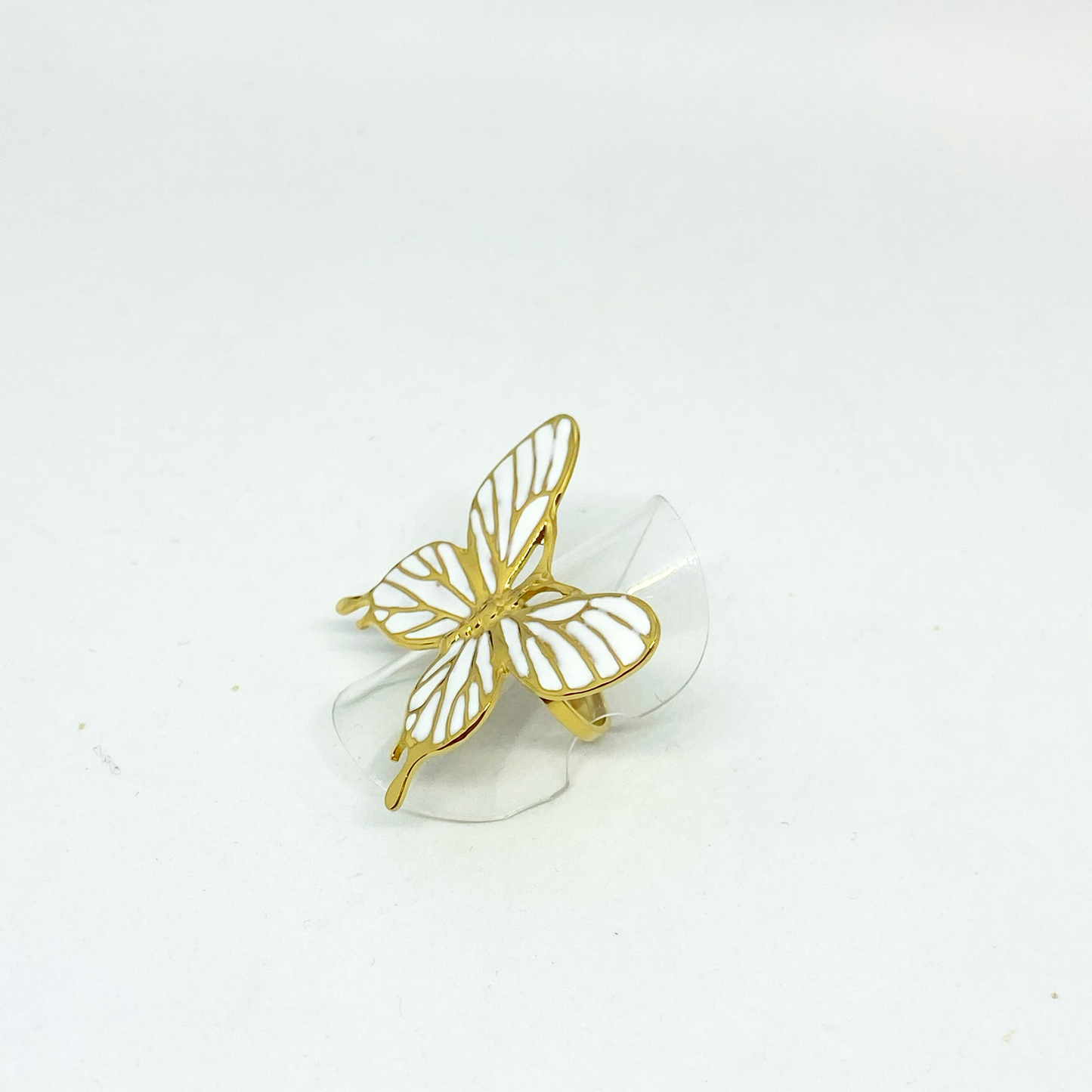 Bague JESSY gold/blanc