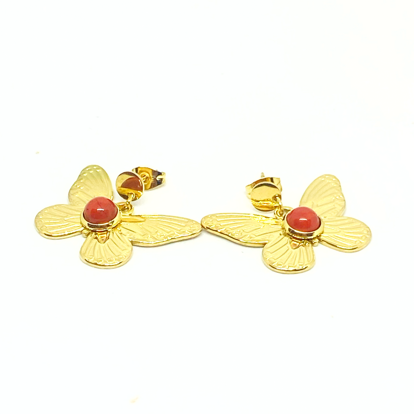 Boucles d'oreilles LEXIE gold/orange