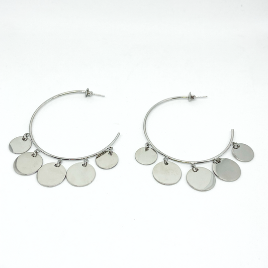 Boucles d'oreilles LIA sylver