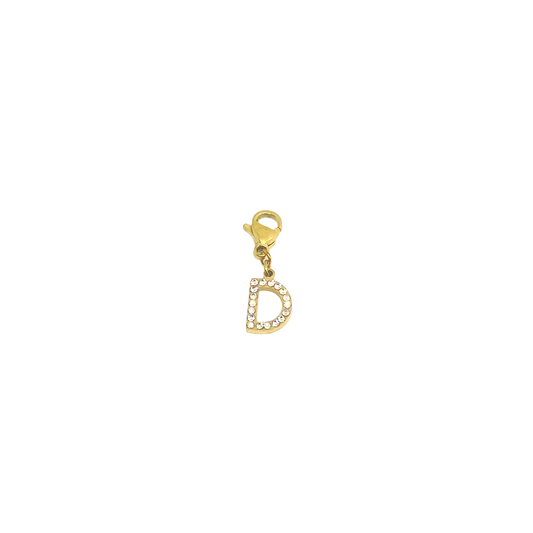Charms lettre D gold