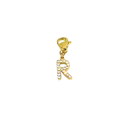 Charms lettre R gold