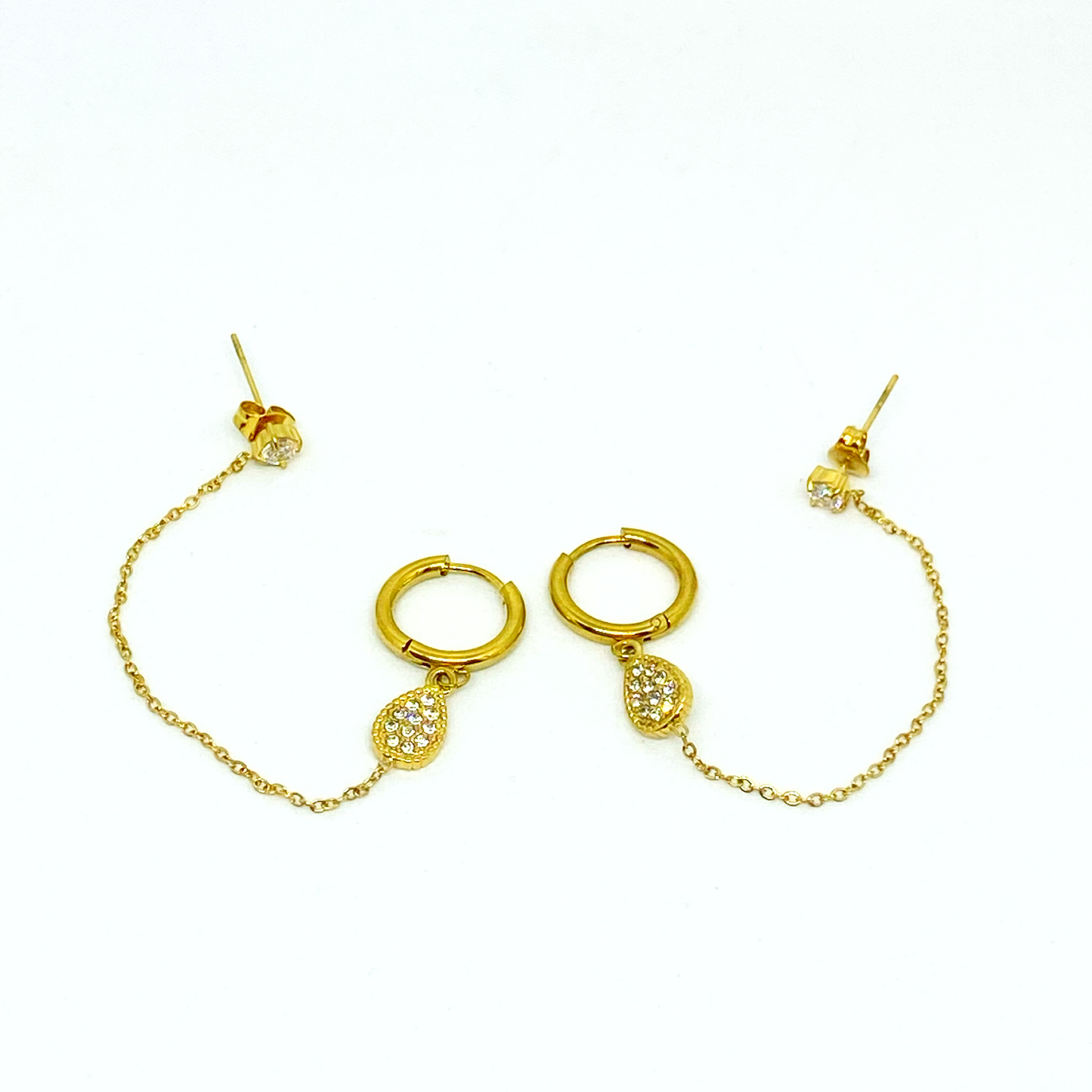 Boucles d'oreilles MARJOLAINE gold