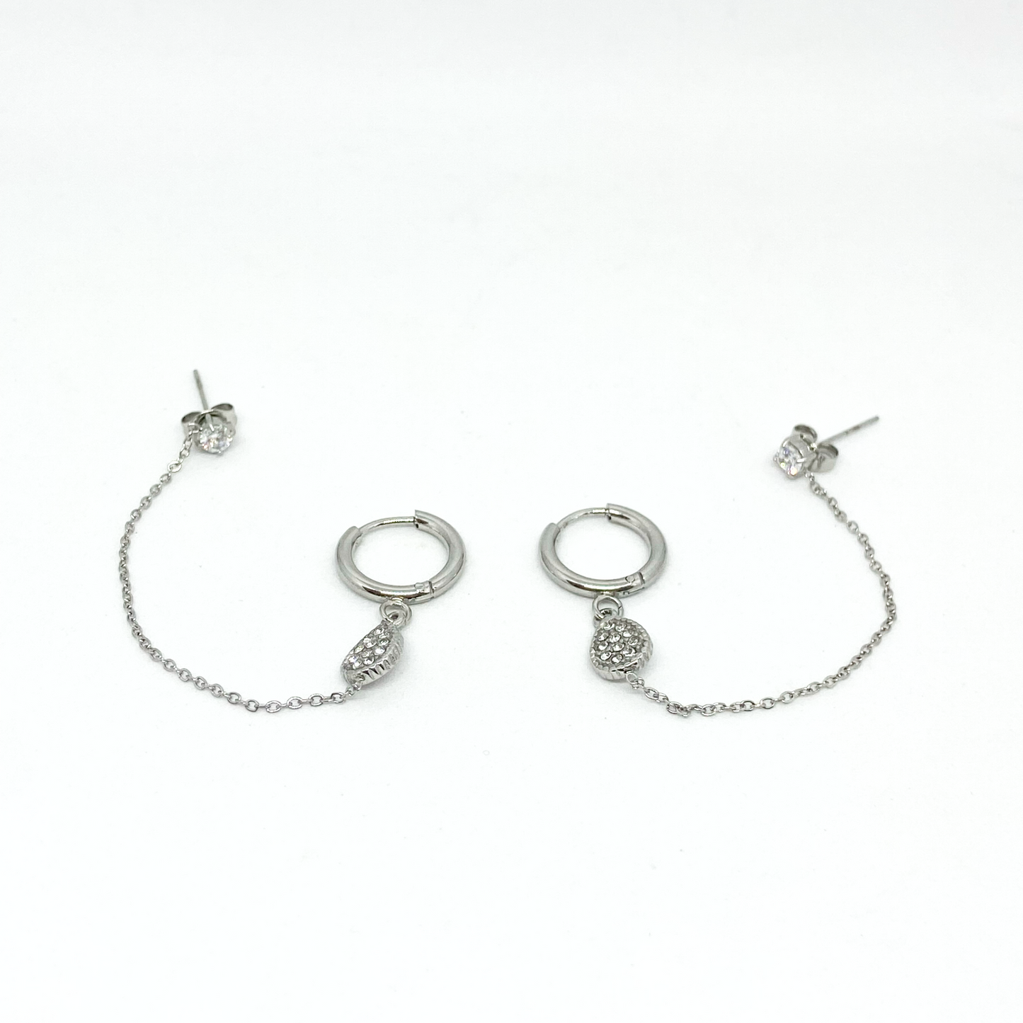 Boucles d'oreilles MARJOLAINE sylver