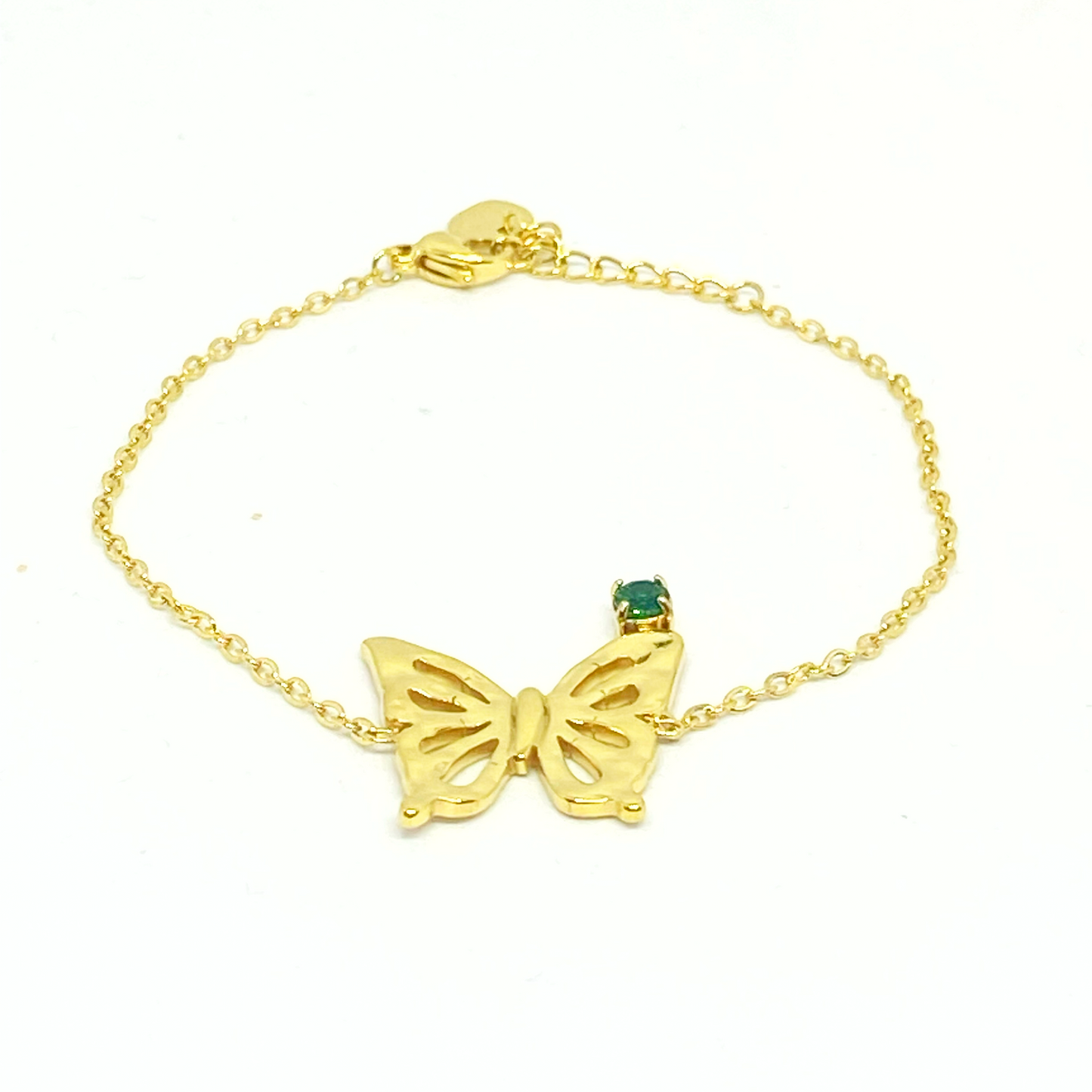 Bracelet PRUNE gold/vert