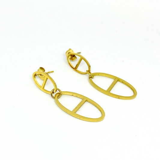 Boucles d'oreilles ROSELINE gold