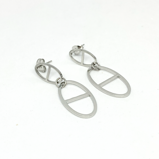 Boucles d'oreilles ROSELINE sylver