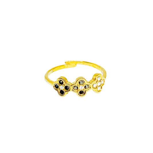 Bague VENUS gold/black