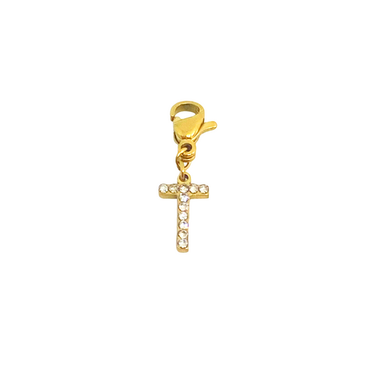 Charms lettre T gold