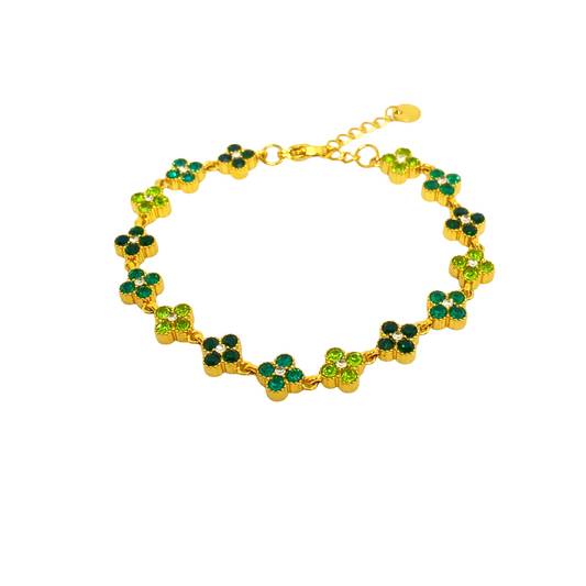 Bracelet MAHINA gold/ multivert