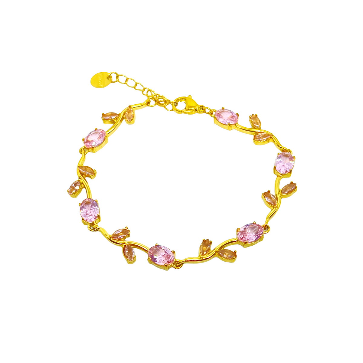 Bracelet NINA gold/ rose pâle