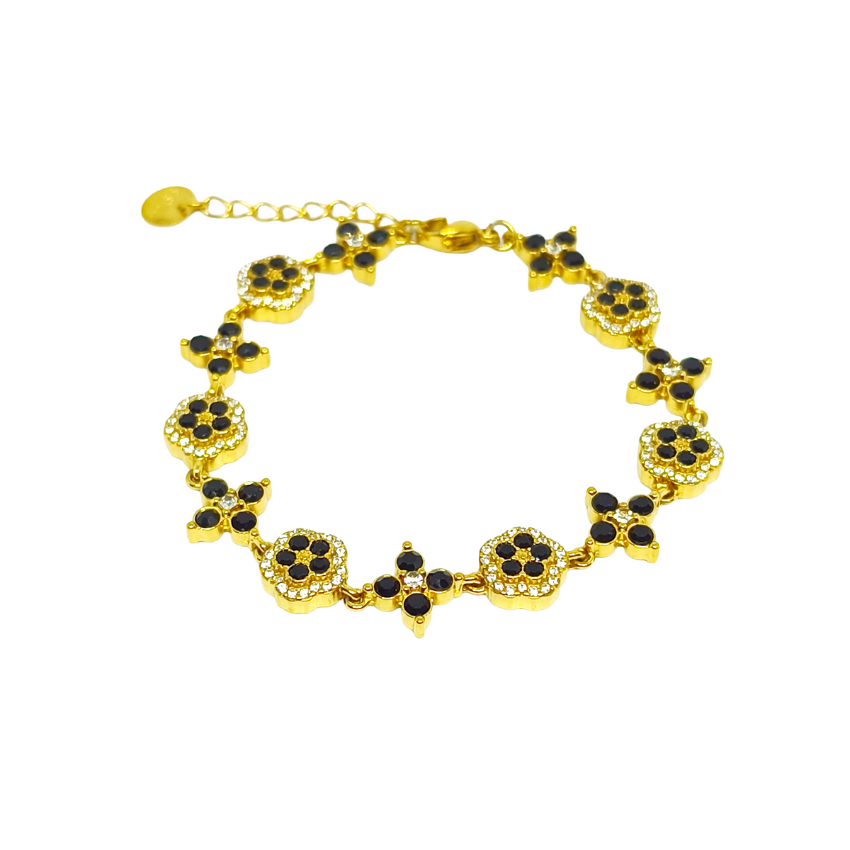 Bracelet ELYA gold/Black