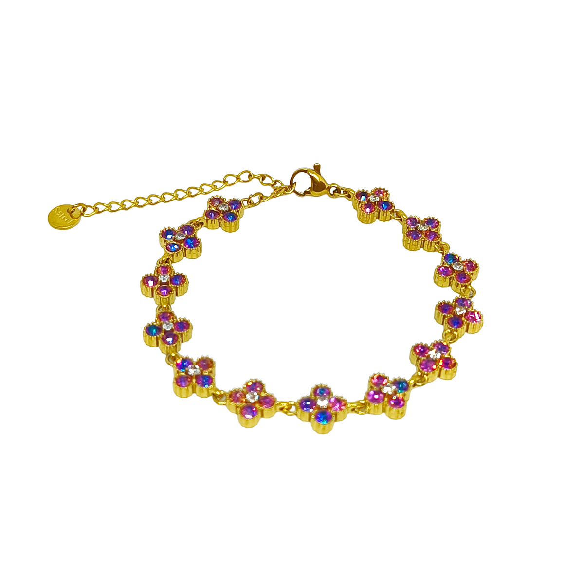 Bracelet MAHINA gold/ rose miroir