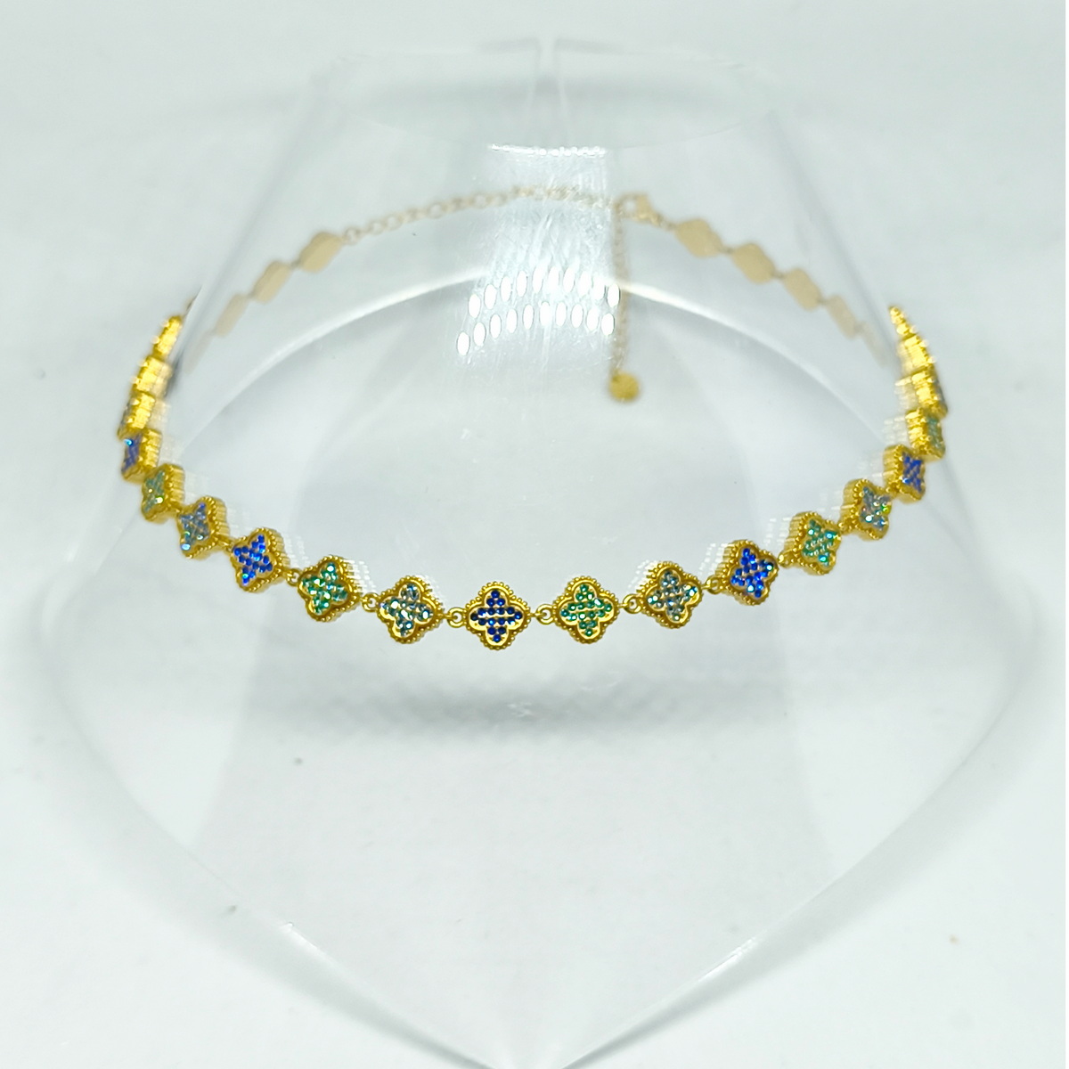 Collier SELENA gold/multivert