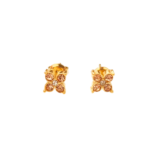 Boucles d'oreilles STESSY gold/champagne