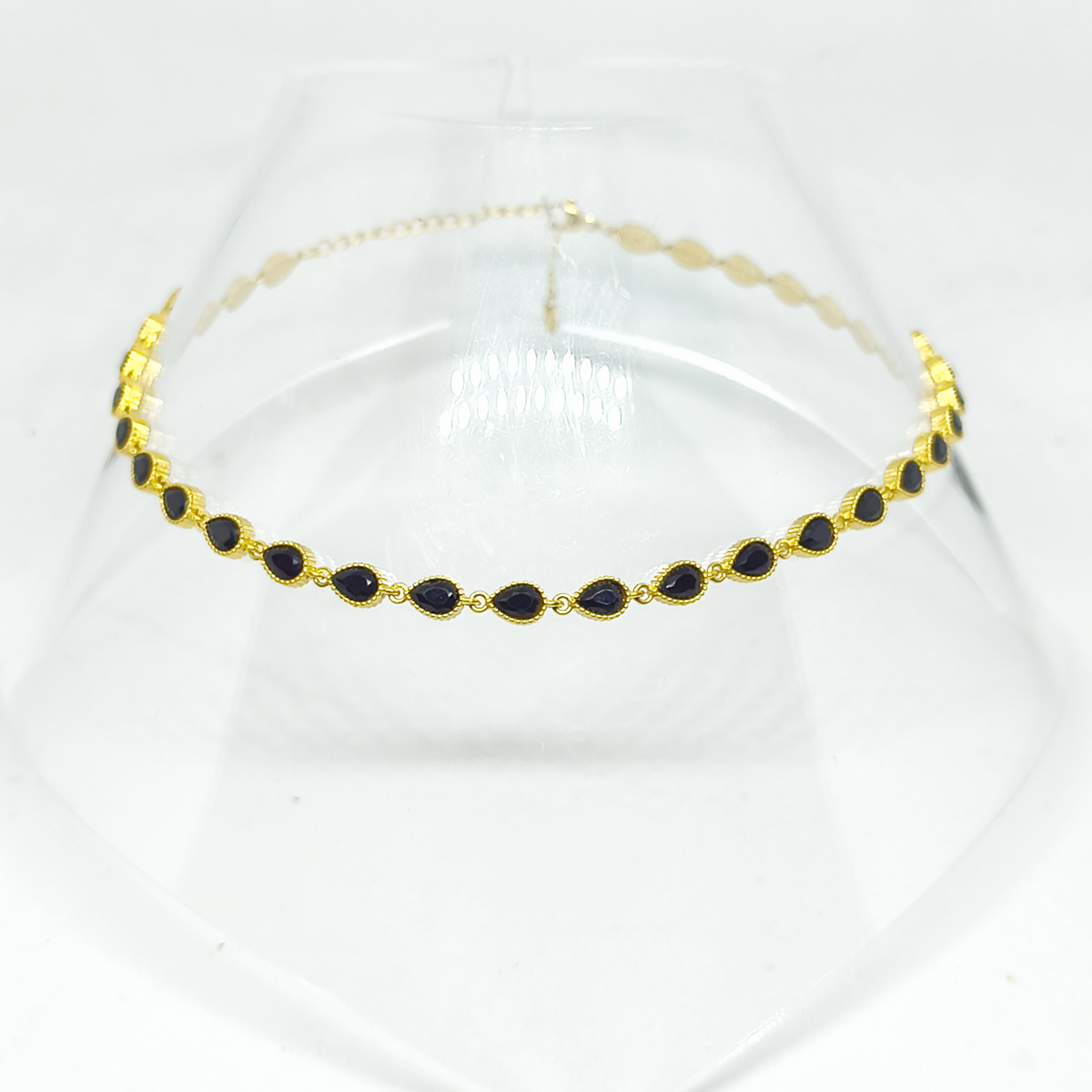 Collier ANNA gold/black