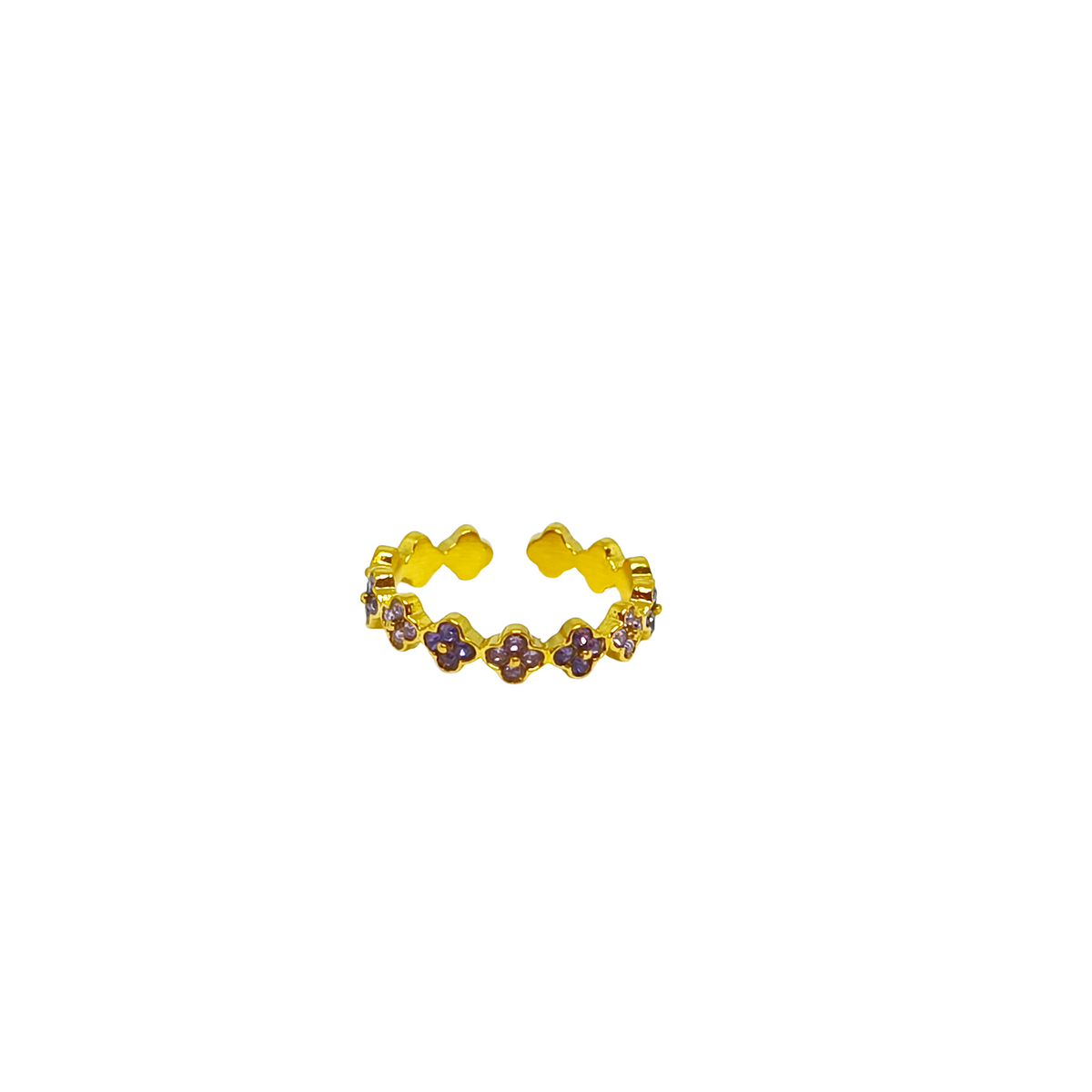 Bague SONIA gold/ caramel