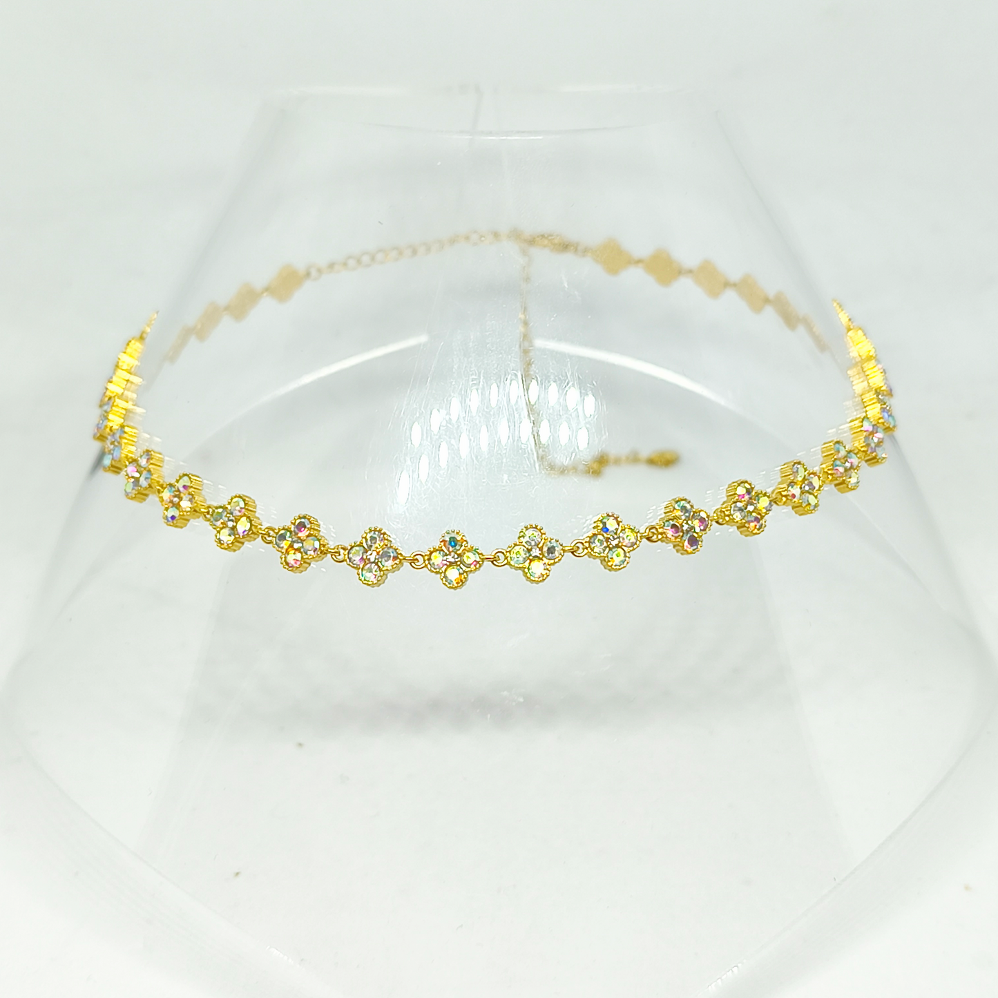 Collier MELANIA gold/ miroir