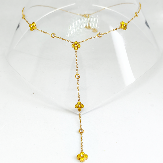Collier ANGELIKA gold/jaune