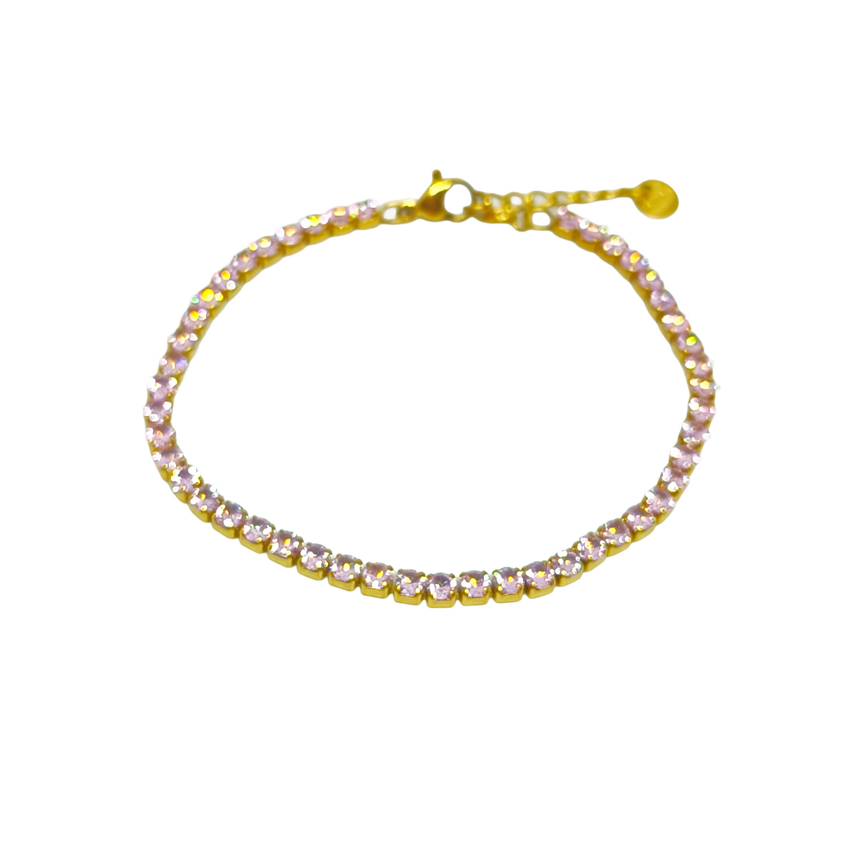 Bracelet BELINA gold/rose pâle